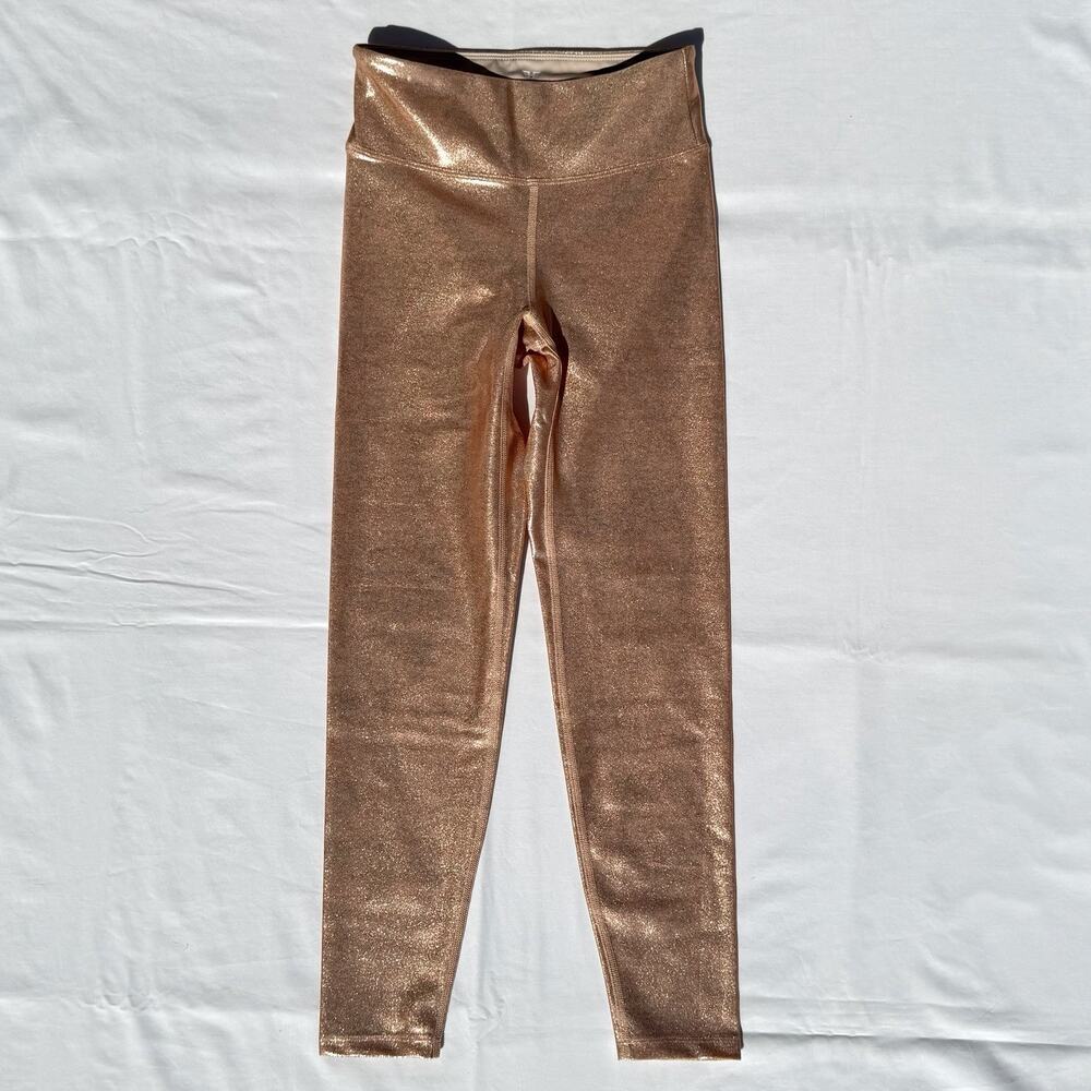Heroine Sport Marvel Leggings Womens Small Metallic Copper High Waist